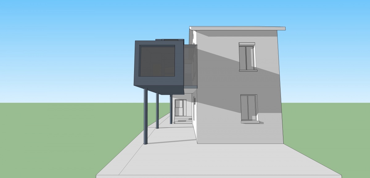 Extension d'une maison de ville : ESQ 1 _vue4