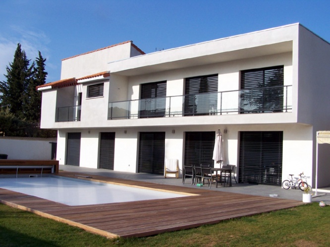 Maison contemporaine à Juvignac