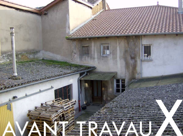 SUR COUR : AVANT TRAVAUX