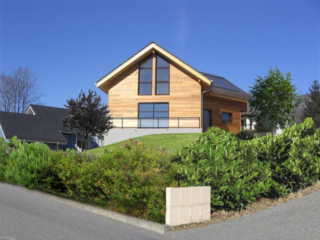 Maison ossature bois en Savoie
