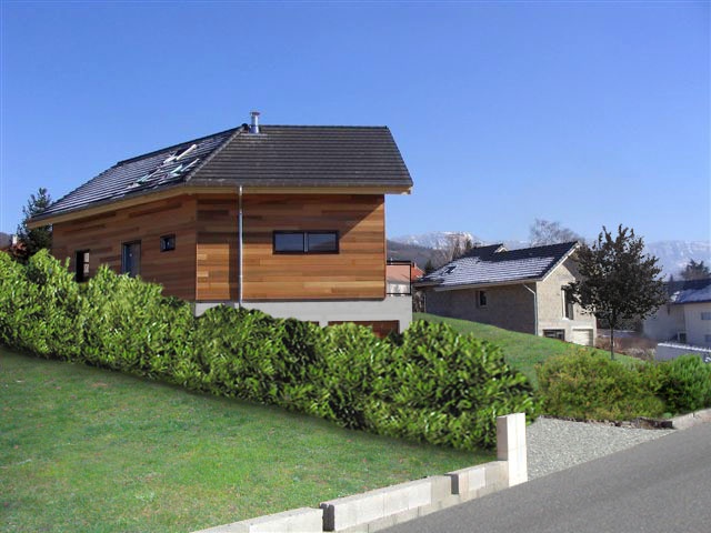 Maison ossature bois en Savoie : Depuis l'accs