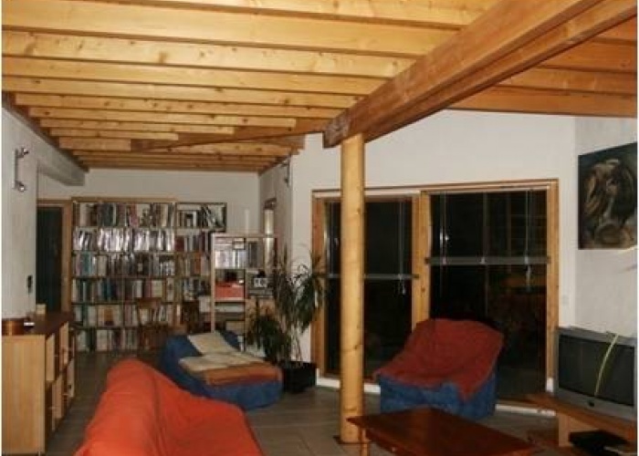 Maison individuelle ossature bois : latour salon