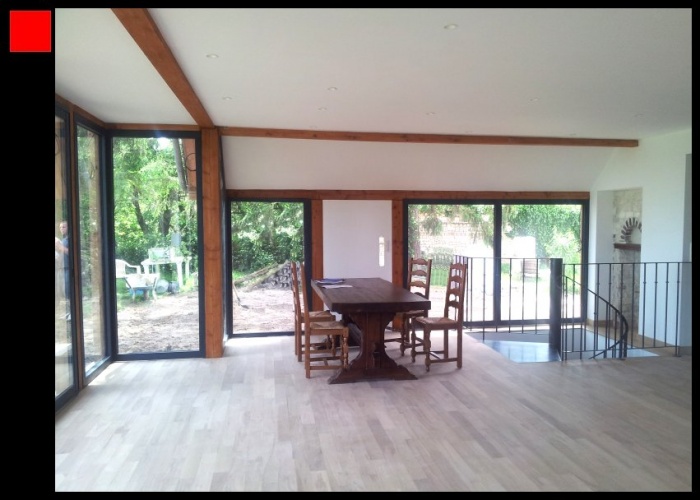 Extension Bois d'une maison traditionnelle