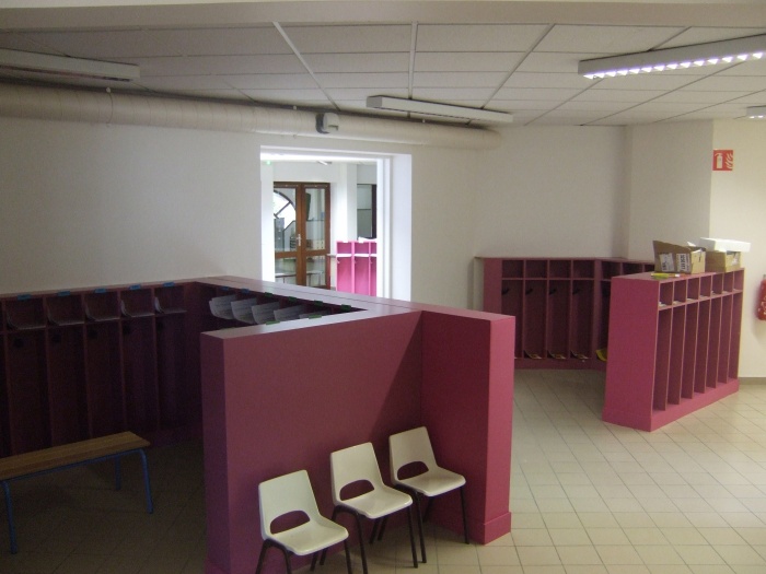 Extension cole maternelle  Bligneux : Liaison existant et extension