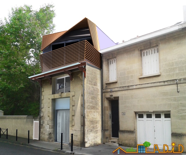 Extension/surélévation d'une ancienne écurie/garage