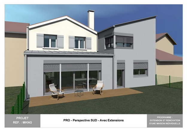 MKNG - Extension et Rénovation d'une Maison Individuelle
