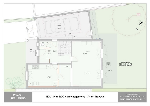 MKNG - Extension et Rnovation d'une Maison Individuelle : mkng_arch_lyon_05