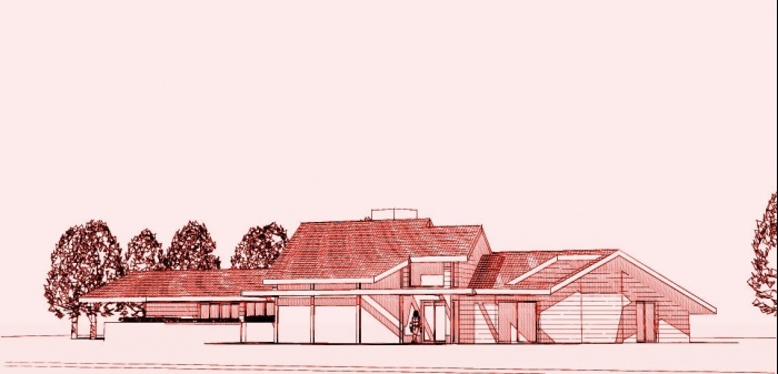 Maison BBC en cours de r?alisation dans la Ni?vre