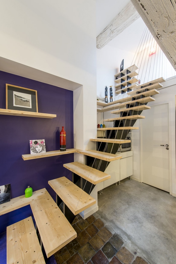 Cration d'un duplex : escalier