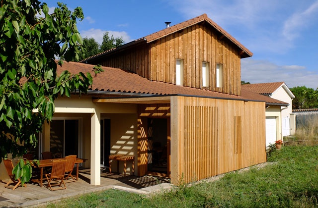 Extension d'une maison individuelle